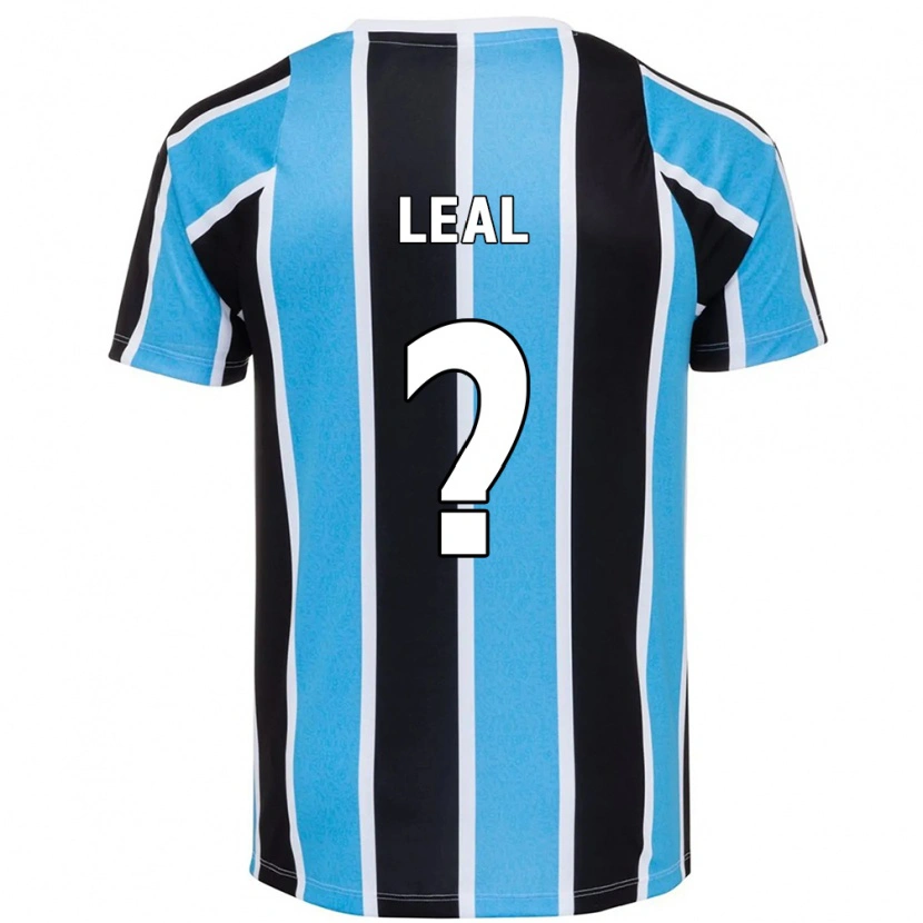 Danxen Kinder Guilherme Leal #0 Blau Schwarz Weiß Heimtrikot Trikot 2025/26 T-Shirt