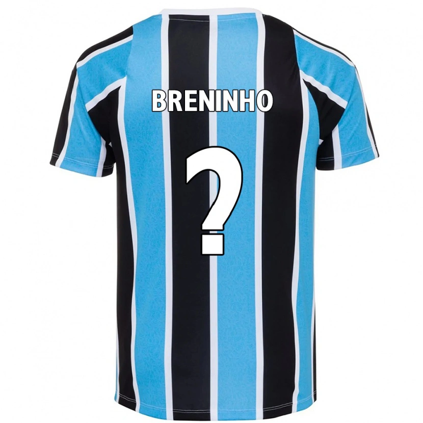 Danxen Kinder Breninho #0 Blau Schwarz Weiß Heimtrikot Trikot 2025/26 T-Shirt