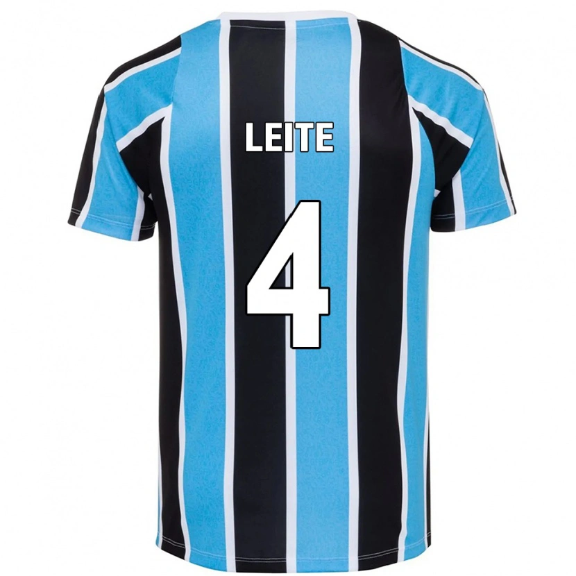 Danxen Kinder Paulo Henrique Leite #4 Blau Schwarz Weiß Heimtrikot Trikot 2025/26 T-Shirt