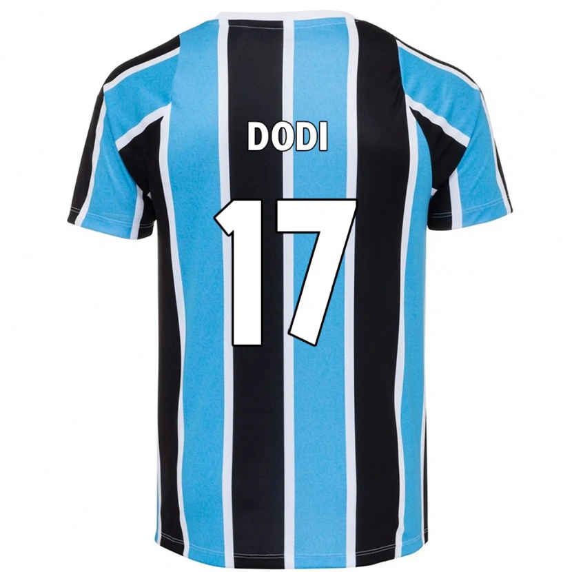 Danxen Kinder Dodi #17 Blau Schwarz Weiß Heimtrikot Trikot 2025/26 T-Shirt