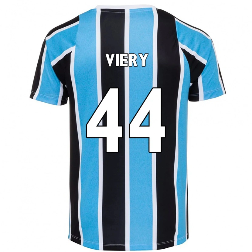 Danxen Kinder Viery #44 Blau Schwarz Weiß Heimtrikot Trikot 2025/26 T-Shirt