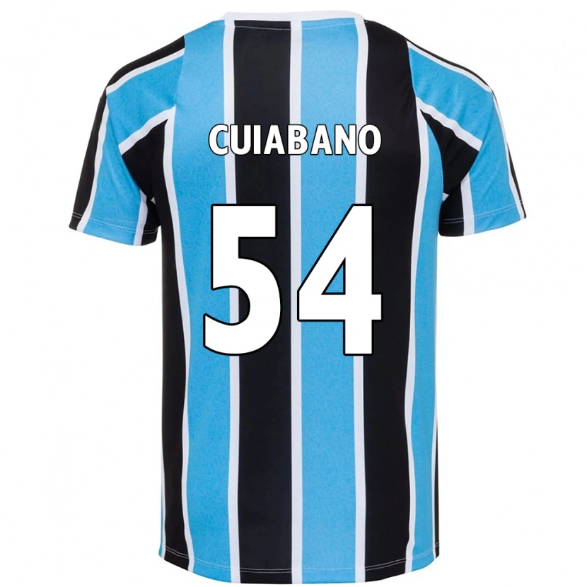 Danxen Kinder Cuiabano #54 Blau Schwarz Weiß Heimtrikot Trikot 2025/26 T-Shirt