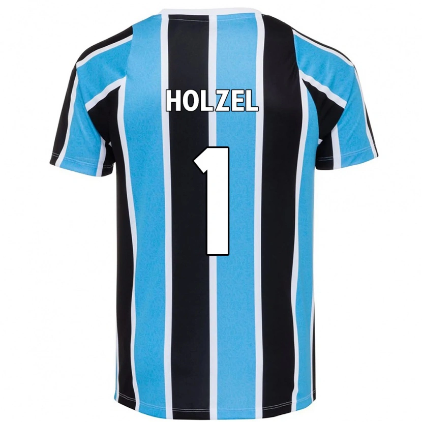 Danxen Kinder Vivi Holzel #1 Blau Schwarz Weiß Heimtrikot Trikot 2025/26 T-Shirt
