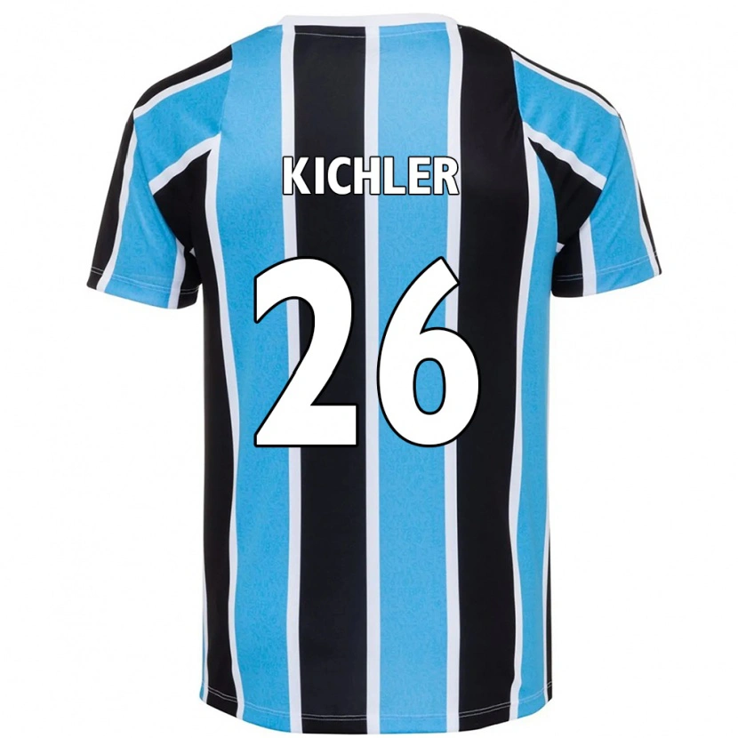 Danxen Kinder Paola Kichler #26 Blau Schwarz Weiß Heimtrikot Trikot 2025/26 T-Shirt