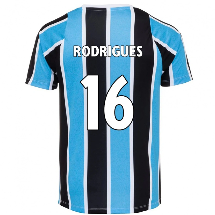 Danxen Kinder Fernanda Garay Rodrigues #16 Blau Schwarz Weiß Heimtrikot Trikot 2025/26 T-Shirt