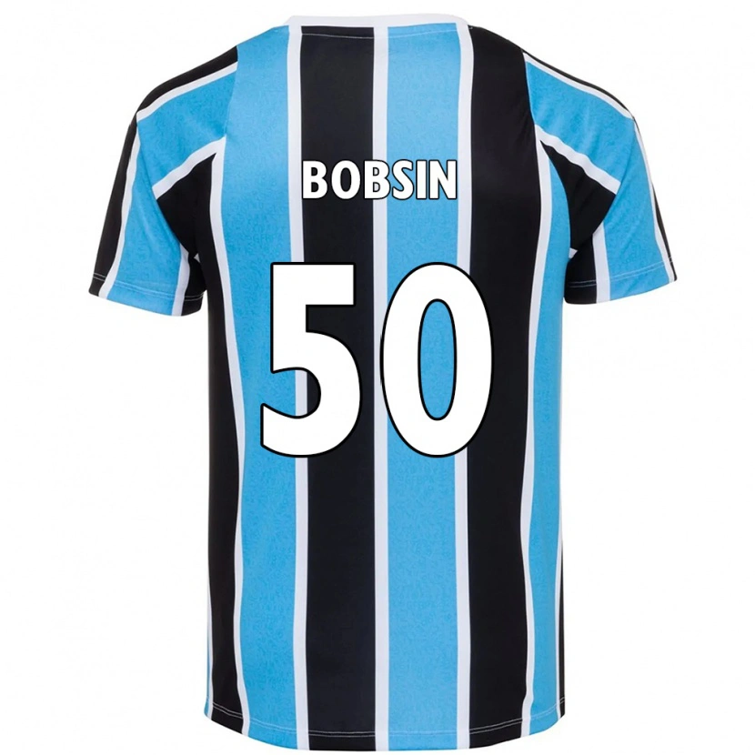 Danxen Kinder Victor Bobsin #50 Blau Schwarz Weiß Heimtrikot Trikot 2025/26 T-Shirt