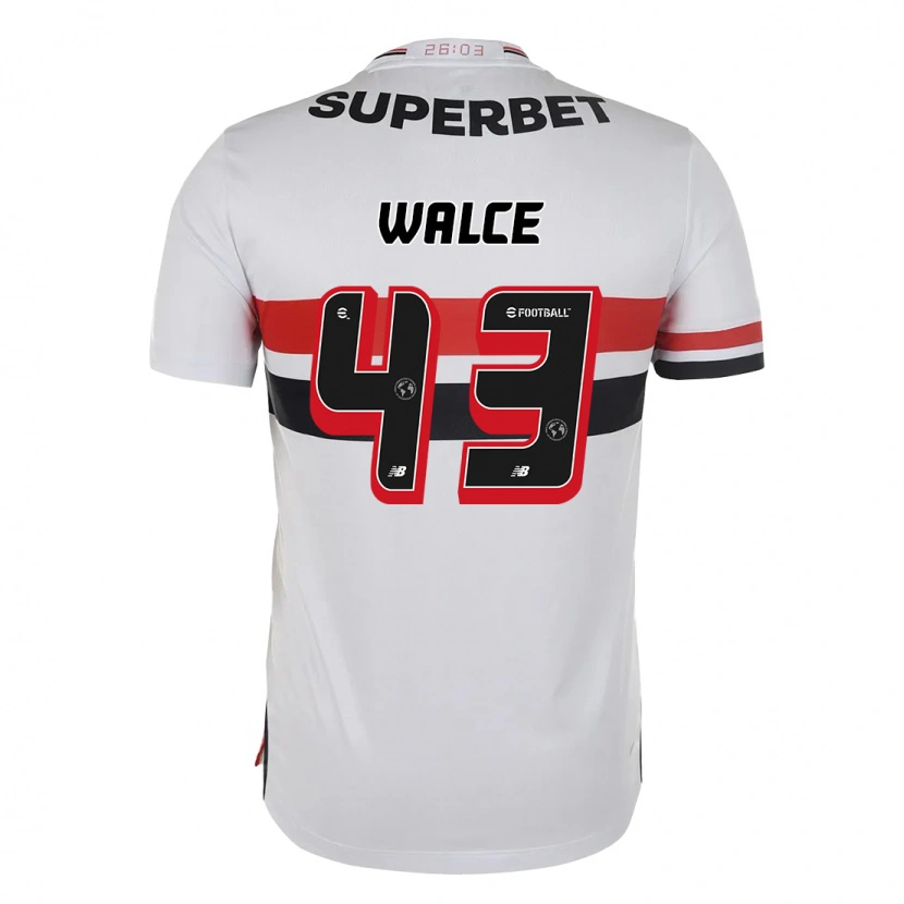 Danxen Kinder Walce #43 Rot Schwarz Weiß Heimtrikot Trikot 2025/26 T-Shirt