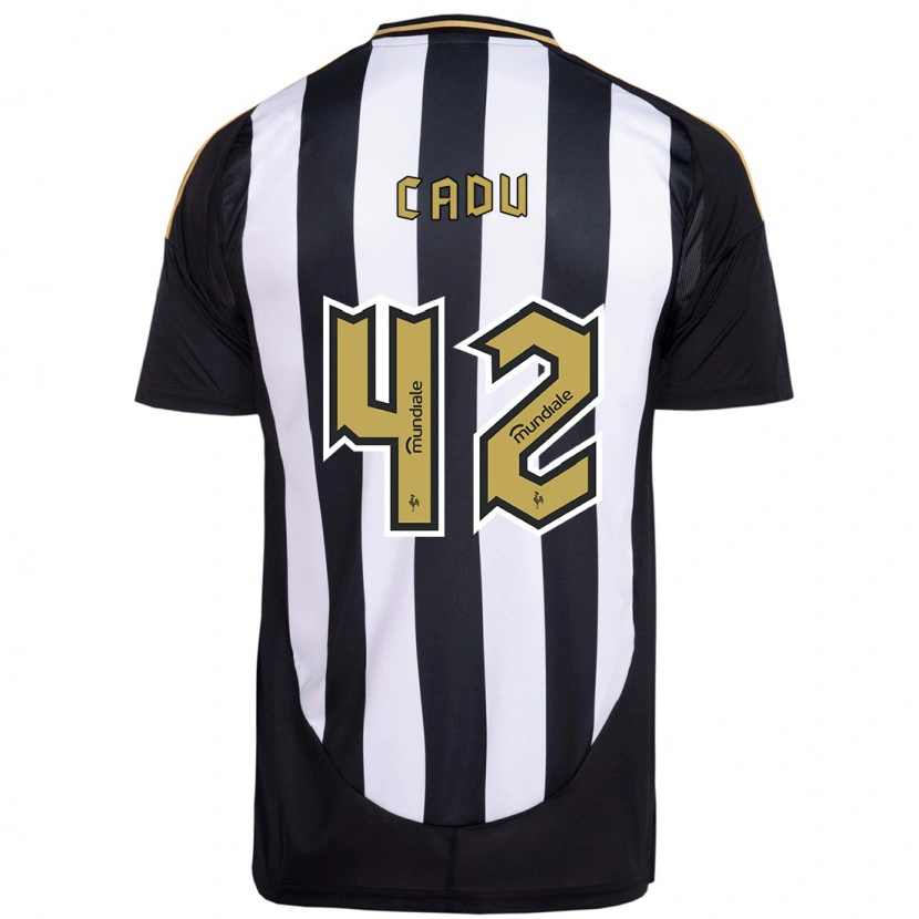 Danxen Kinder Cadu #42 Weiß Schwarz Heimtrikot Trikot 2025/26 T-Shirt
