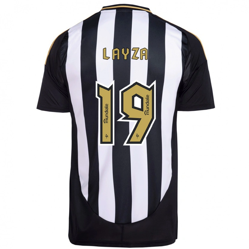 Danxen Kinder Layza #19 Weiß Schwarz Heimtrikot Trikot 2025/26 T-Shirt