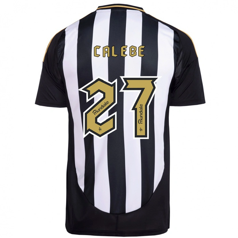 Danxen Kinder Calebe #27 Weiß Schwarz Heimtrikot Trikot 2025/26 T-Shirt