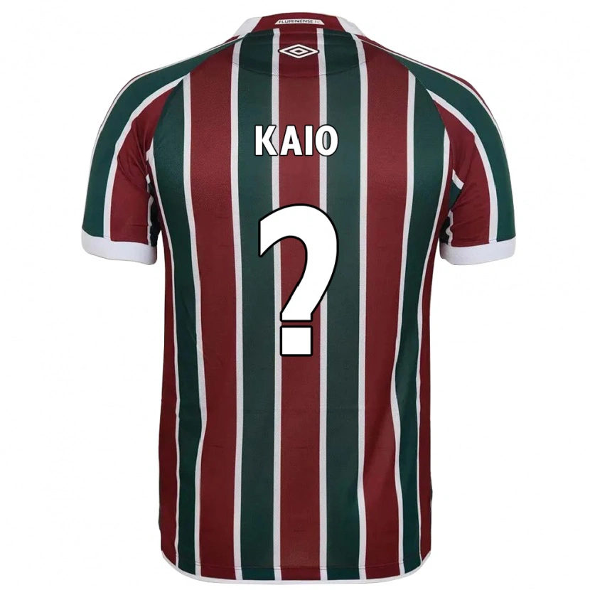 Danxen Kinder Kaio #0 Grün Kastanienbraun Weiß Heimtrikot Trikot 2025/26 T-Shirt