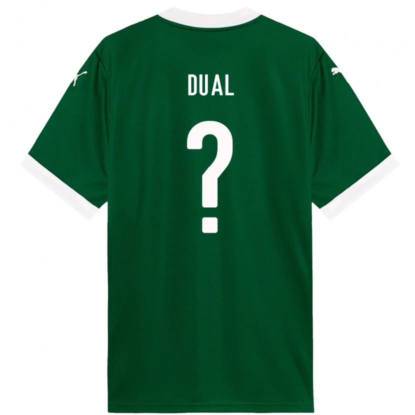Danxen Kinder Wesley Dual #0 Grün Weiß Heimtrikot Trikot 2025/26 T-Shirt