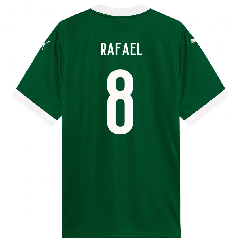 Danxen Kinder Zé Rafael #8 Grün Weiß Heimtrikot Trikot 2025/26 T-Shirt
