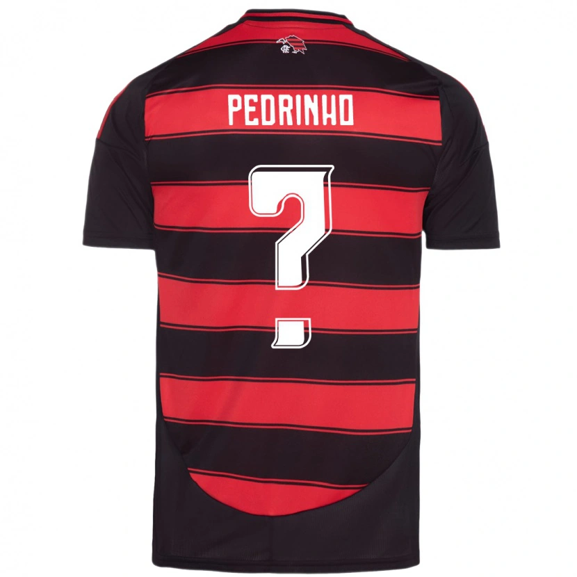 Danxen Kinder Pedro Leão #0 Rot Schwarz Heimtrikot Trikot 2025/26 T-Shirt