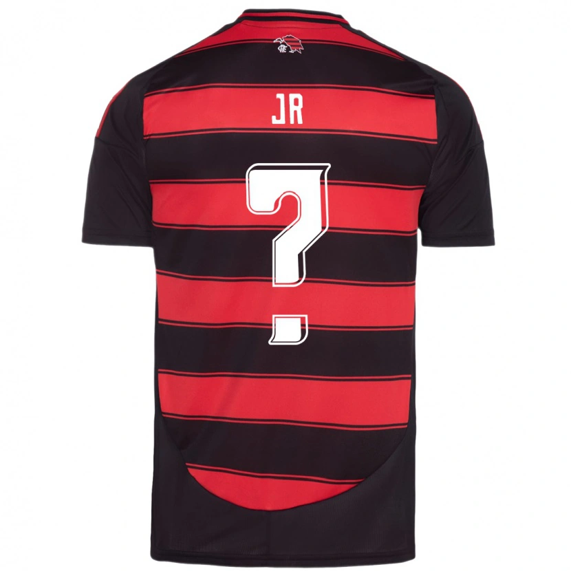 Danxen Kinder Wanderson Jr #0 Rot Schwarz Heimtrikot Trikot 2025/26 T-Shirt