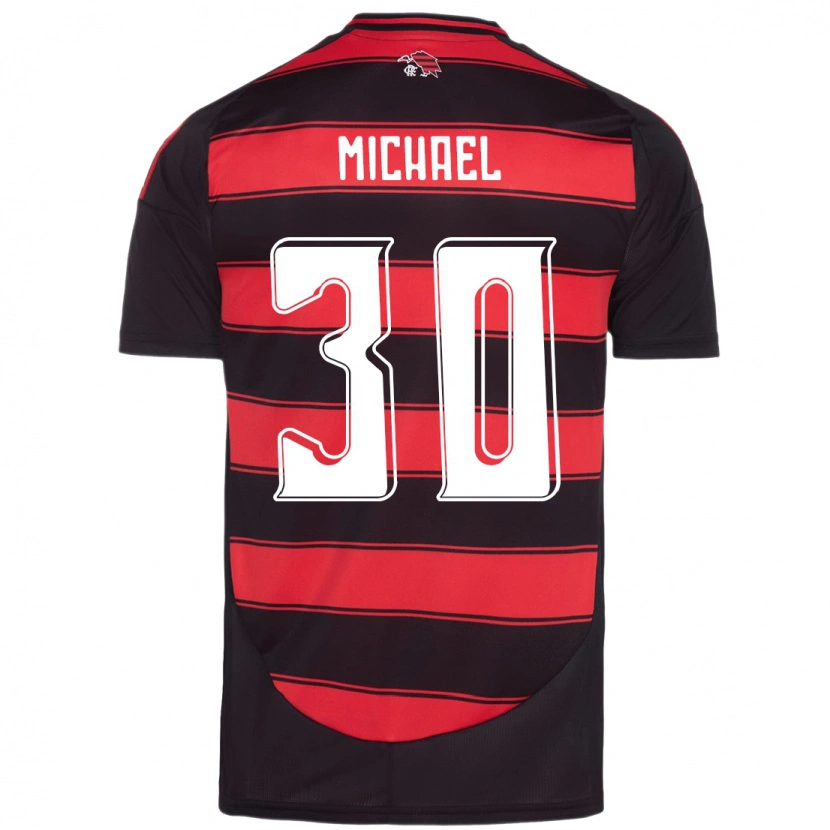 Danxen Kinder Michael #30 Rot Schwarz Heimtrikot Trikot 2025/26 T-Shirt