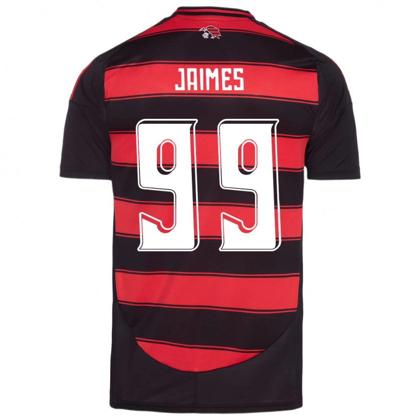 Danxen Kinder Sole Jaimes #99 Rot Schwarz Heimtrikot Trikot 2025/26 T-Shirt