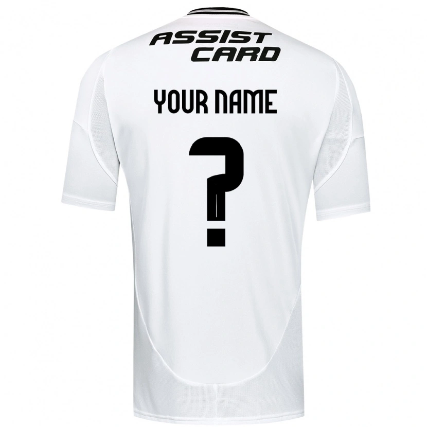 Danxen Kinder Ihren Namen #0 Schwarz Weiß Gelb Heimtrikot Trikot 2025/26 T-Shirt