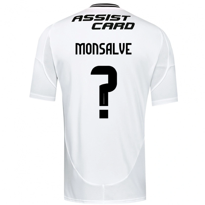 Danxen Kinder Gaspar Monsalve #0 Schwarz Weiß Gelb Heimtrikot Trikot 2025/26 T-Shirt