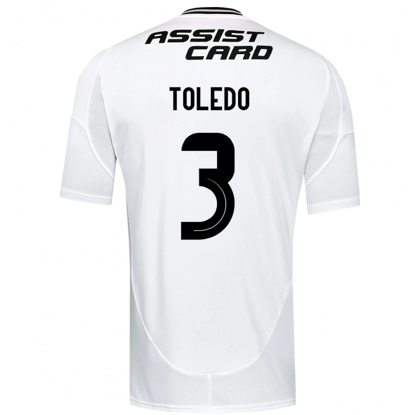 Danxen Kinder Miguel Toledo #3 Schwarz Weiß Gelb Heimtrikot Trikot 2025/26 T-Shirt