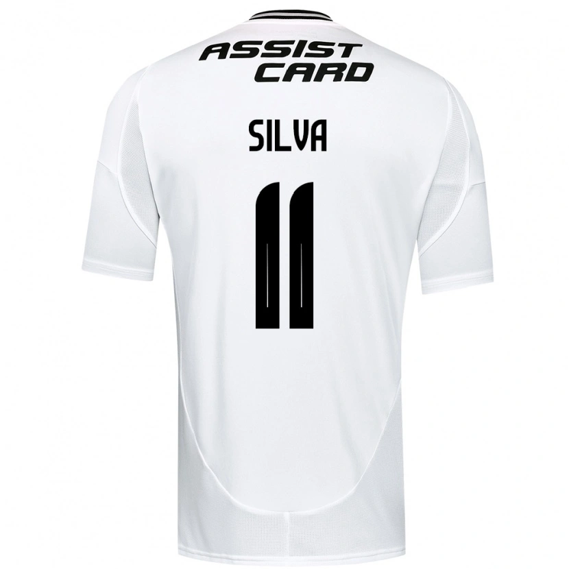 Danxen Kinder Martín Silva #11 Schwarz Weiß Gelb Heimtrikot Trikot 2025/26 T-Shirt