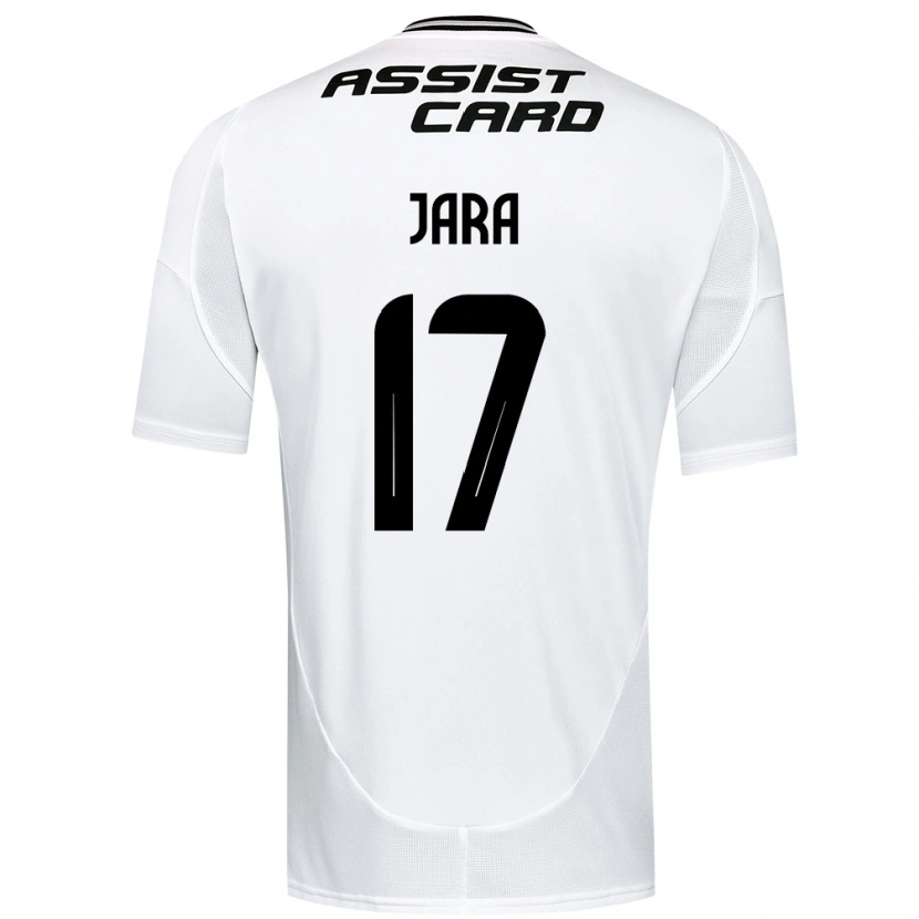 Danxen Kinder Ignacio Jara #17 Schwarz Weiß Gelb Heimtrikot Trikot 2025/26 T-Shirt