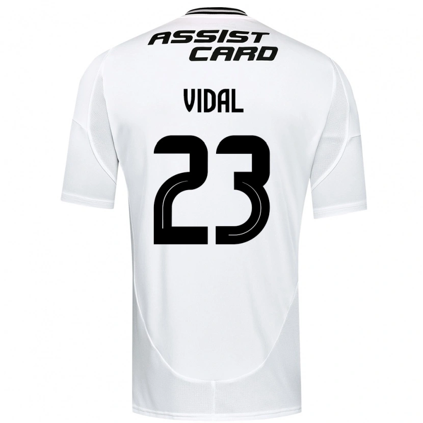 Danxen Kinder Arturo Vidal #23 Schwarz Weiß Gelb Heimtrikot Trikot 2025/26 T-Shirt