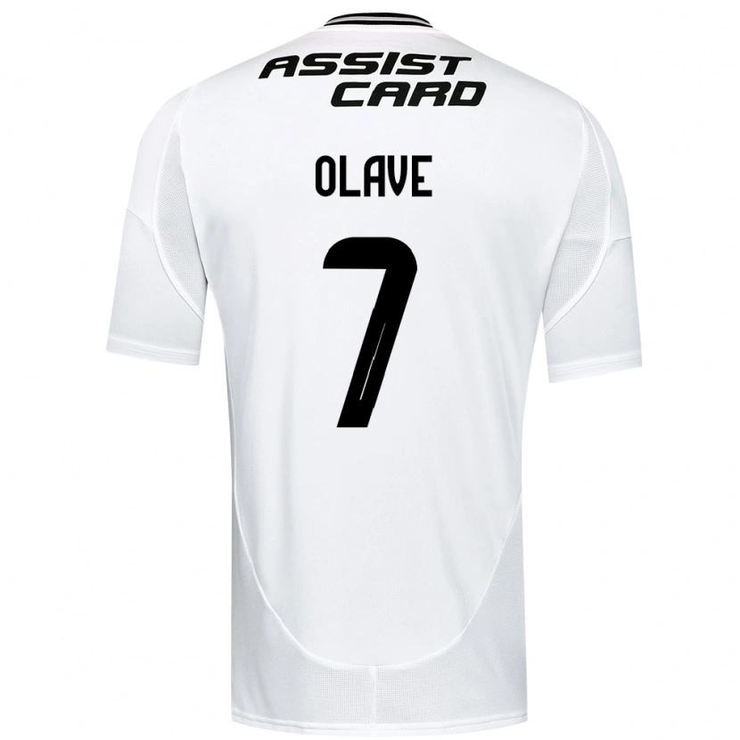 Danxen Kinder Isidora Olave #7 Schwarz Weiß Gelb Heimtrikot Trikot 2025/26 T-Shirt