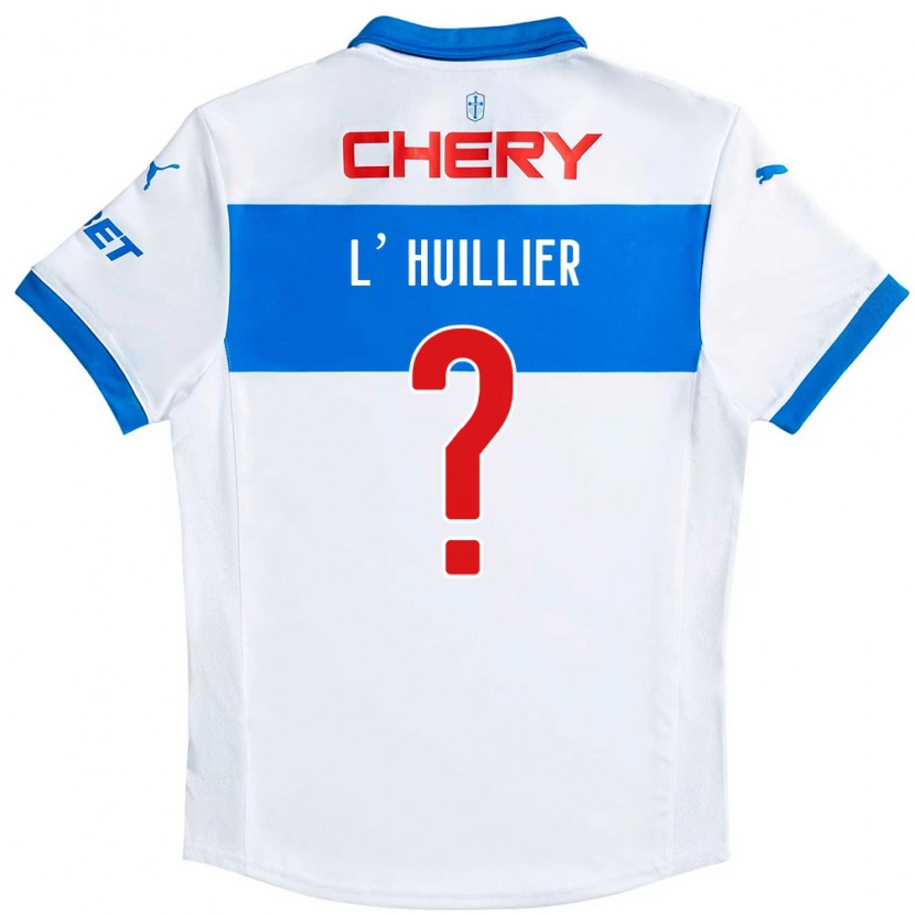 Danxen Kinder Nicolás L'huillier #0 Schwarz Blau Heimtrikot Trikot 2025/26 T-Shirt