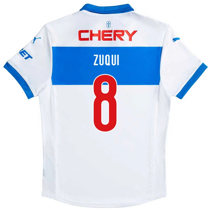 Danxen Kinder Fernando Zuqui #8 Schwarz Blau Heimtrikot Trikot 2025/26 T-Shirt