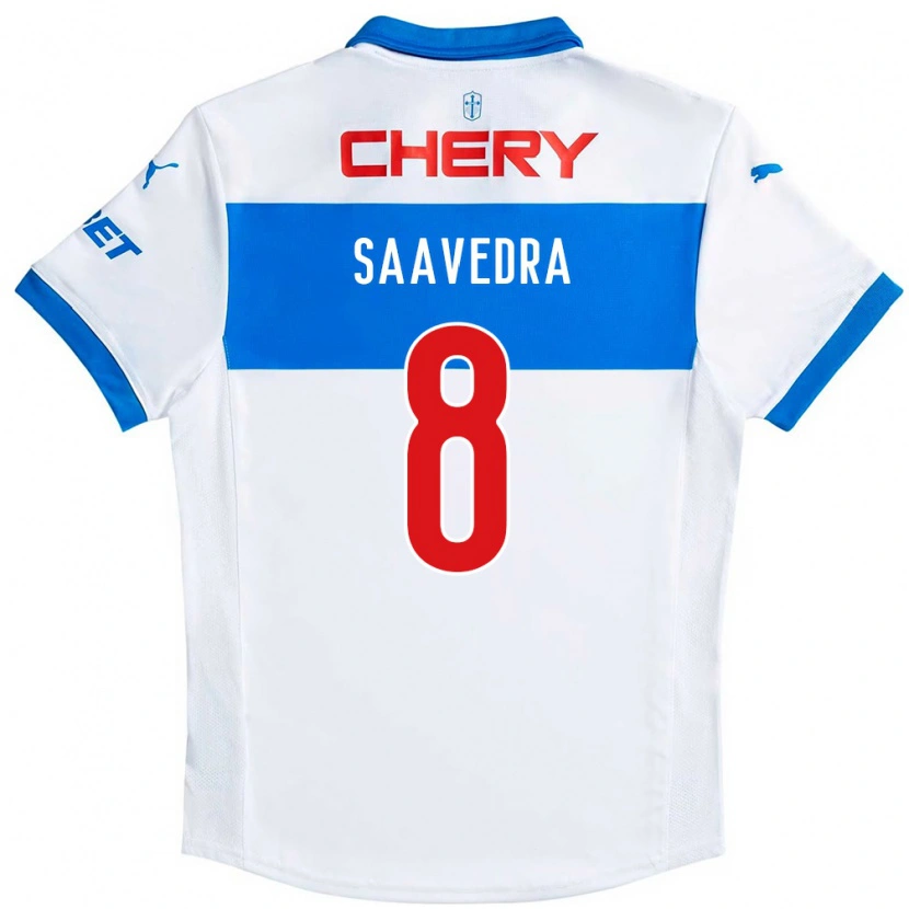 Danxen Kinder Ignacio Saavedra #8 Schwarz Blau Heimtrikot Trikot 2025/26 T-Shirt