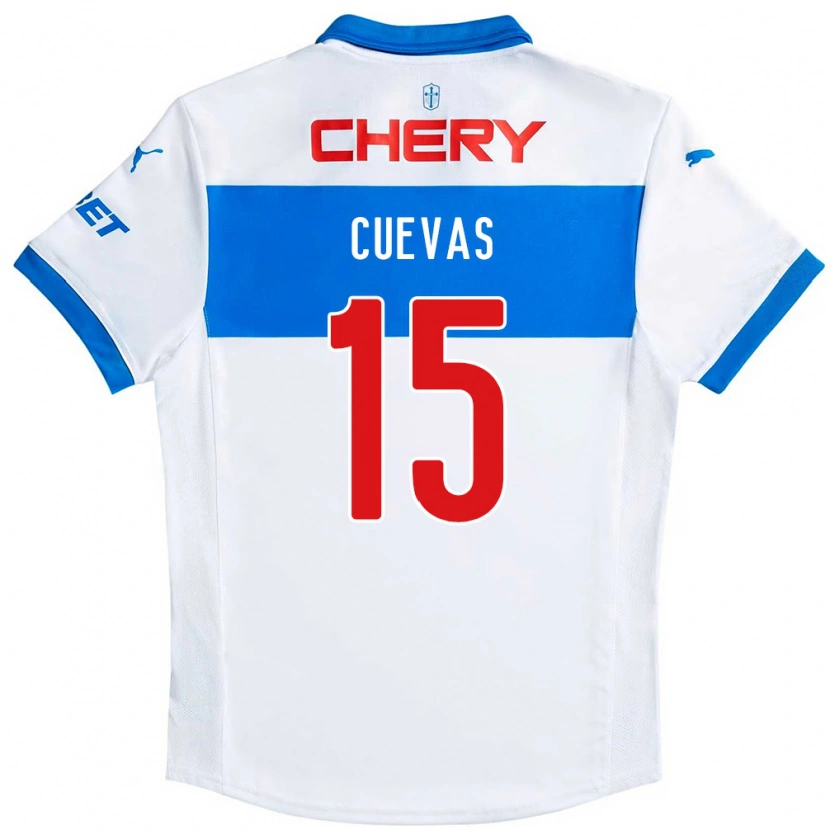 Danxen Kinder Cristian Cuevas #15 Schwarz Blau Heimtrikot Trikot 2025/26 T-Shirt