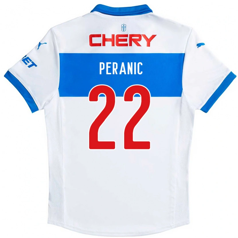 Danxen Kinder Nicolás Peranic #22 Schwarz Blau Heimtrikot Trikot 2025/26 T-Shirt