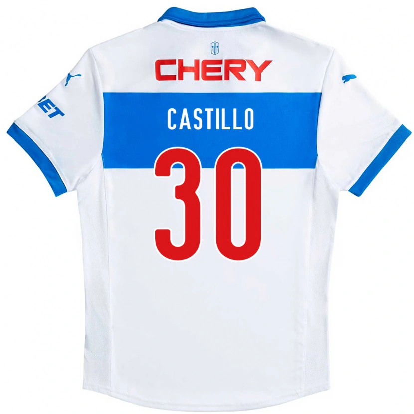 Danxen Kinder Nicolas Castillo #30 Schwarz Blau Heimtrikot Trikot 2025/26 T-Shirt