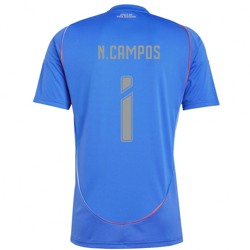 Danxen Kinder Natalia Campos #1 Himmelblau Heimtrikot Trikot 2025/26 T-Shirt