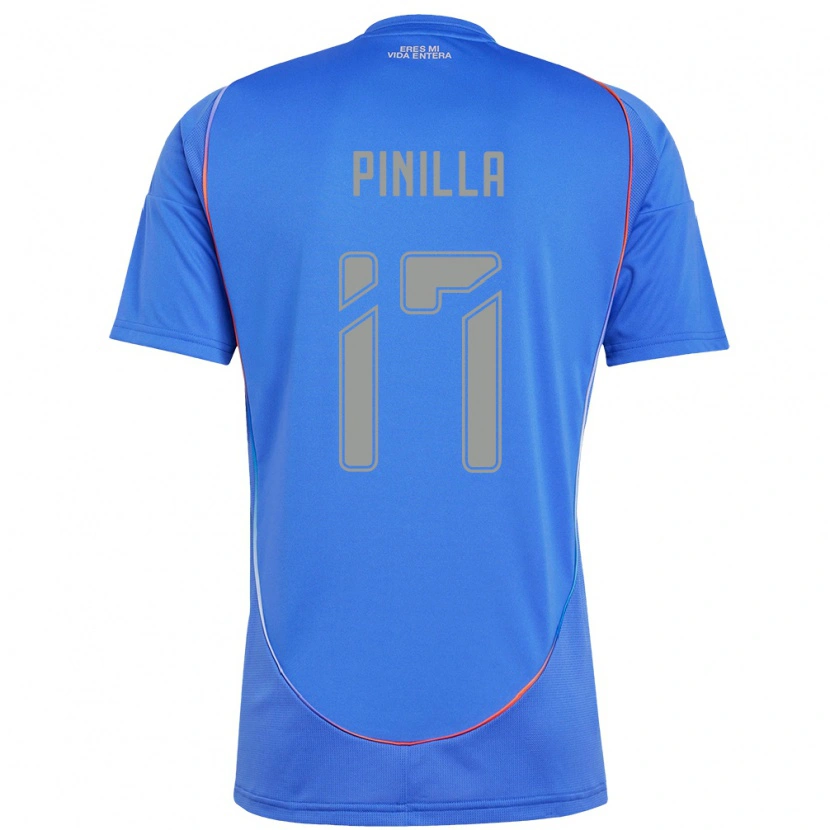 Danxen Kinder Fernanda Pinilla #17 Himmelblau Heimtrikot Trikot 2025/26 T-Shirt