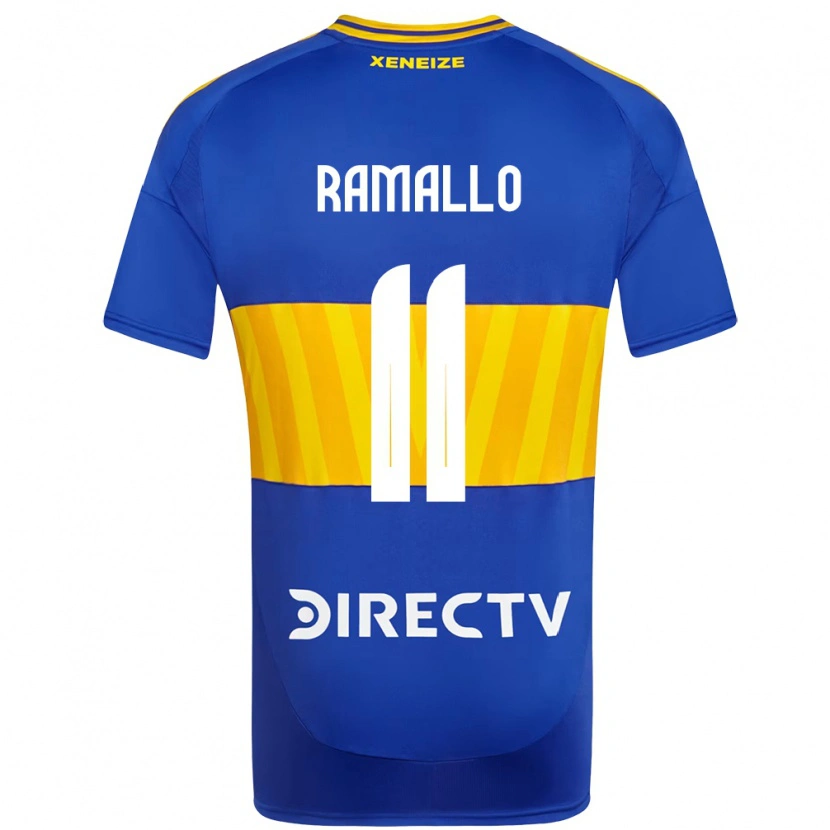 Danxen Kinder Yael Ramallo #11 Königsblau Gelb Heimtrikot Trikot 2025/26 T-Shirt