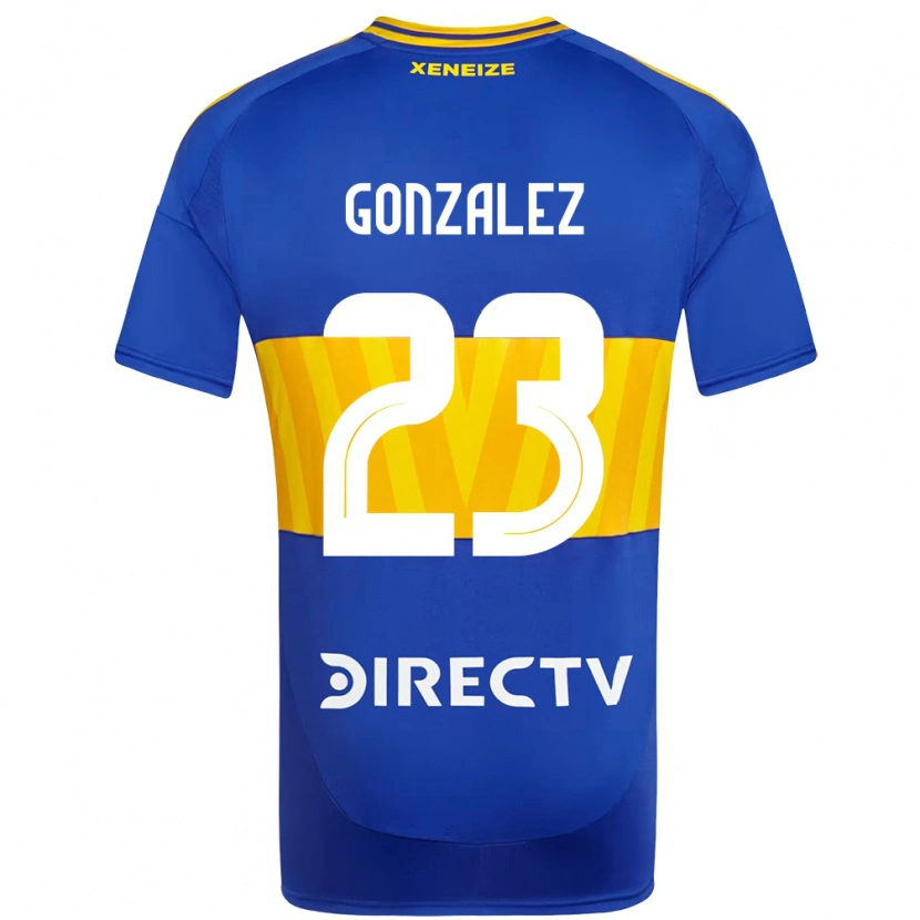 Danxen Kinder Diego Gonzalez #23 Königsblau Gelb Heimtrikot Trikot 2025/26 T-Shirt