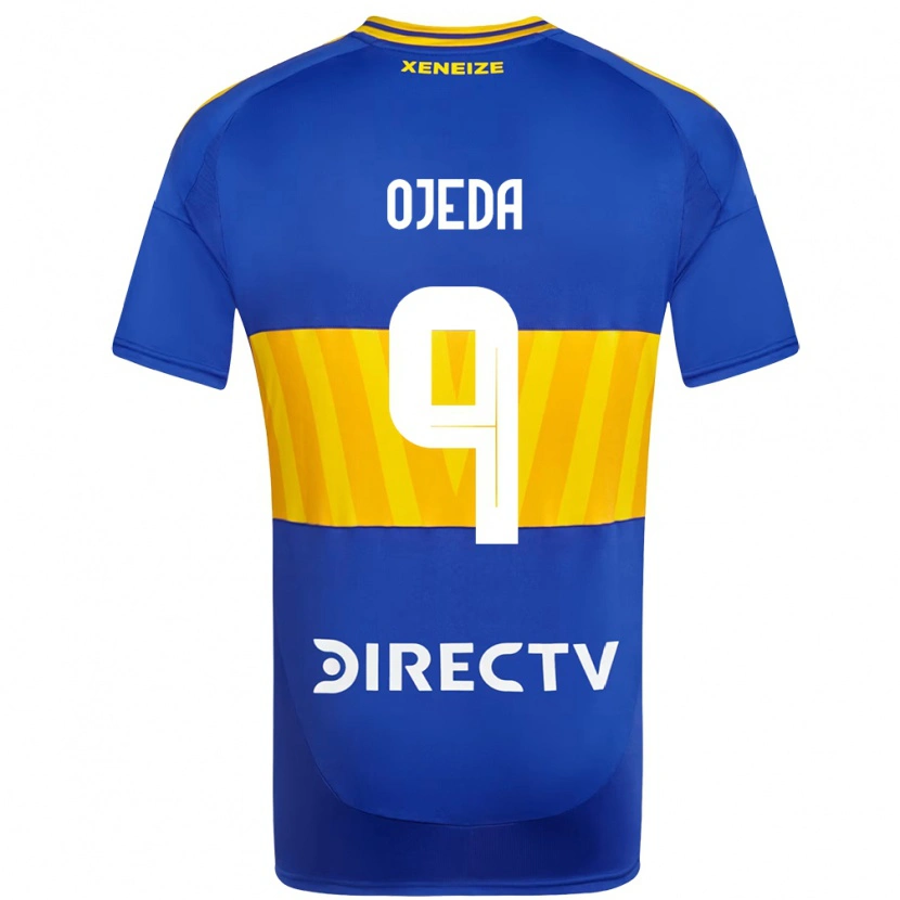 Danxen Kinder Andrea Ojeda #9 Königsblau Gelb Heimtrikot Trikot 2025/26 T-Shirt