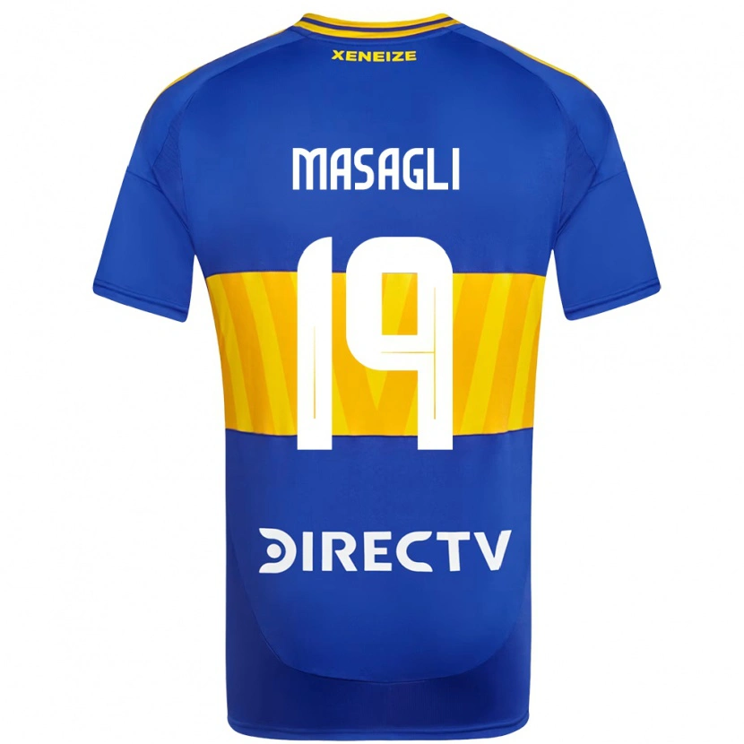 Danxen Kinder Yohana Masagli #19 Königsblau Gelb Heimtrikot Trikot 2025/26 T-Shirt
