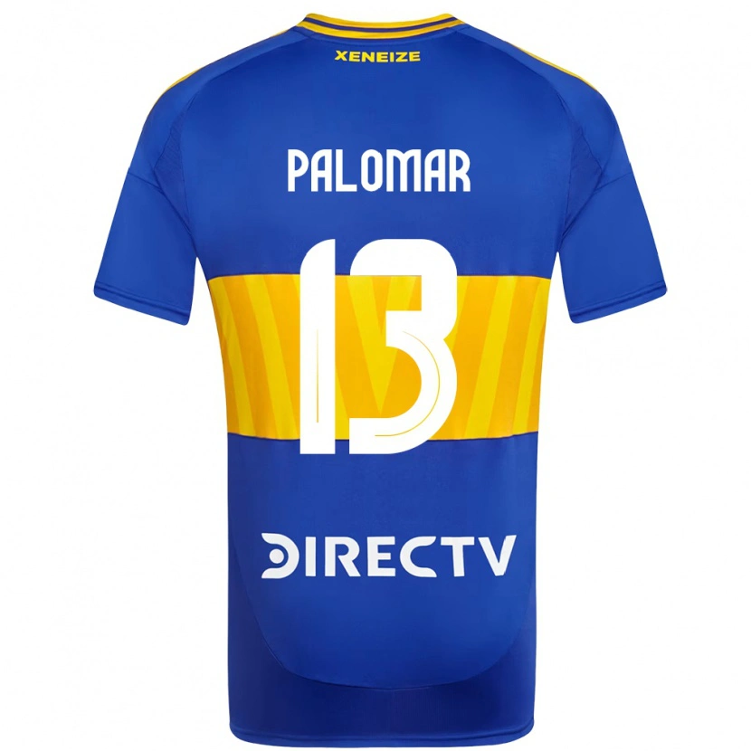 Danxen Kinder Estefania Palomar #13 Königsblau Gelb Heimtrikot Trikot 2025/26 T-Shirt