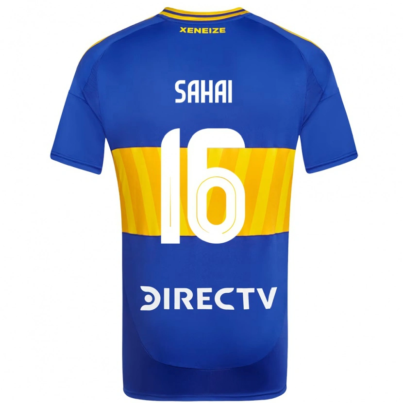 Danxen Kinder Veer Sahai #16 Königsblau Gelb Heimtrikot Trikot 2025/26 T-Shirt