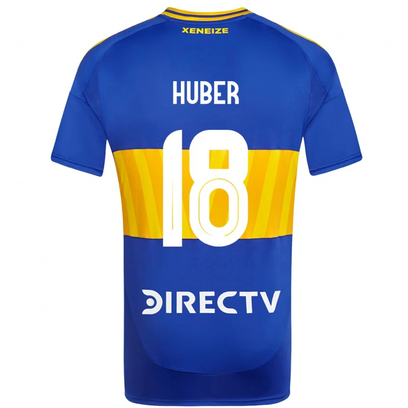 Danxen Kinder Clarisa Huber #18 Königsblau Gelb Heimtrikot Trikot 2025/26 T-Shirt