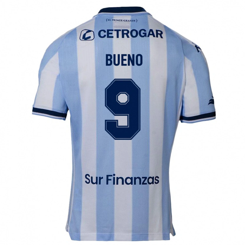Danxen Kinder Rocío Bueno #9 Himmelblau Heimtrikot Trikot 2025/26 T-Shirt