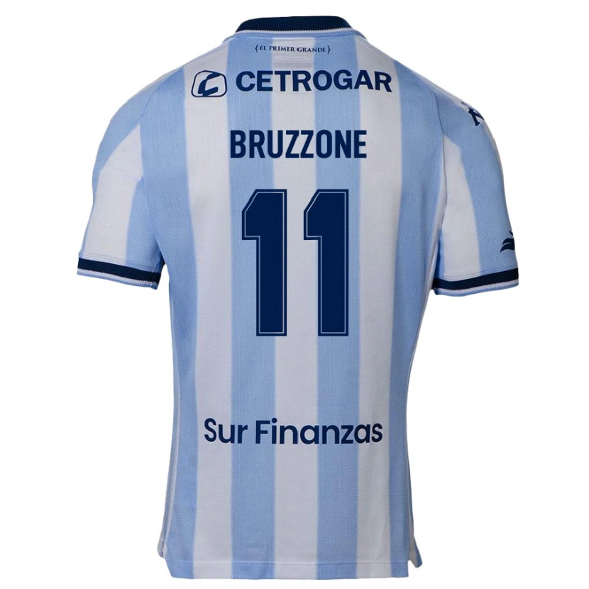 Danxen Kinder Vanina Bruzzone #11 Himmelblau Heimtrikot Trikot 2025/26 T-Shirt