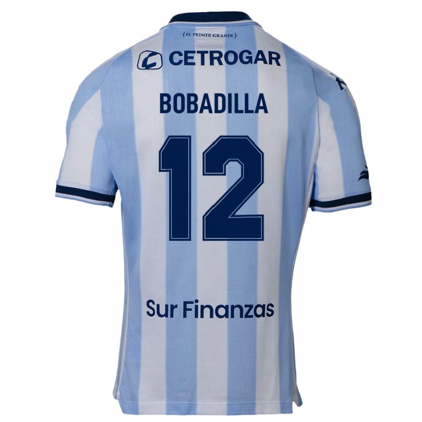 Danxen Kinder Alicia Bobadilla #12 Himmelblau Heimtrikot Trikot 2025/26 T-Shirt