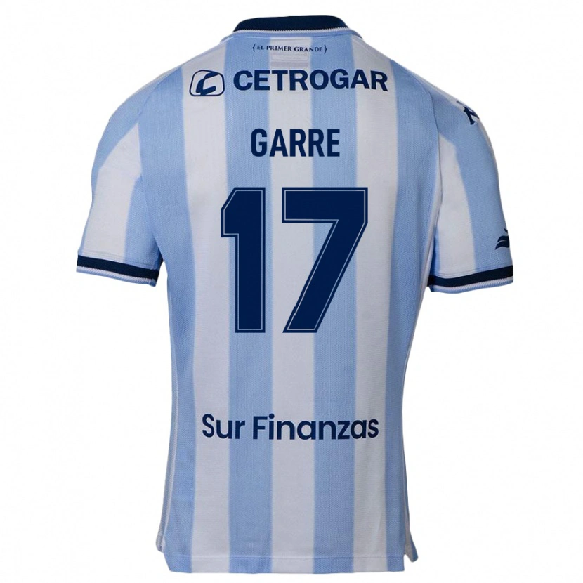 Danxen Kinder Benjamin Garre #17 Himmelblau Heimtrikot Trikot 2025/26 T-Shirt