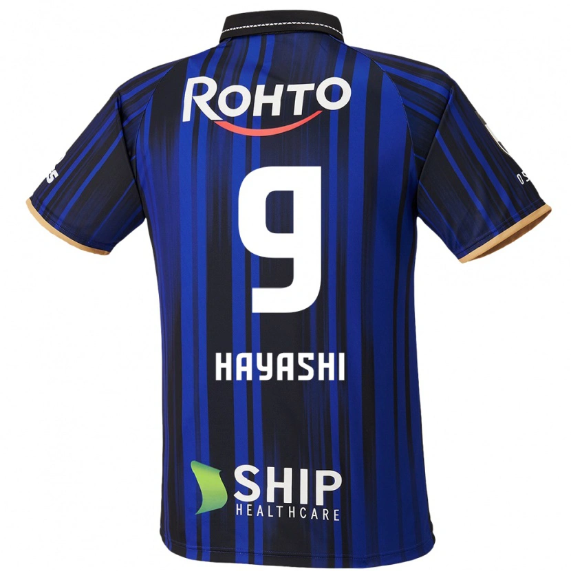 Danxen Kinder Daichi Hayashi #9 Blau Weiß Schwarz Heimtrikot Trikot 2025/26 T-Shirt