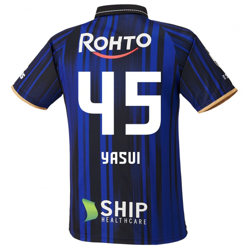 Danxen Kinder Tsukasa Yasui #45 Blau Weiß Schwarz Heimtrikot Trikot 2025/26 T-Shirt