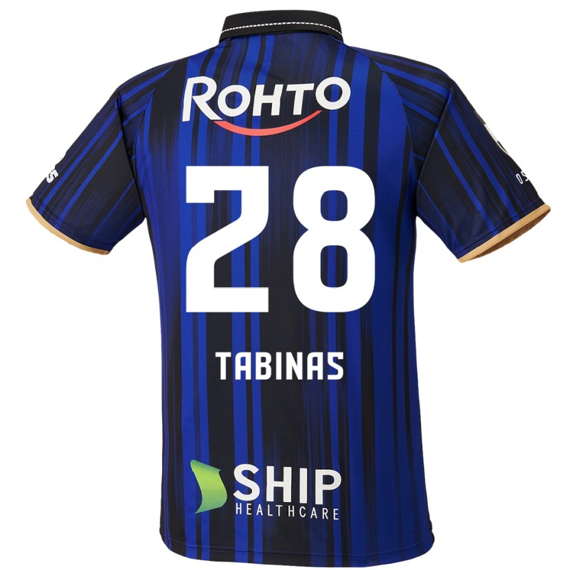 Danxen Kinder Jefferson Tabinas #28 Blau Weiß Schwarz Heimtrikot Trikot 2025/26 T-Shirt